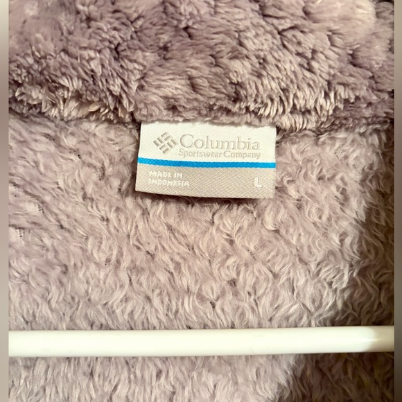 NWT Women's Purple Columbia Fire Side 3 Fuzzy Sherpa Full Zip Jacket Sz Large - Picture 9 of 16